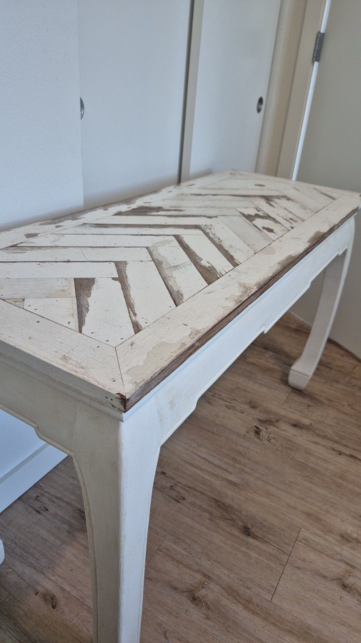 Beautiful WELL Made BOHO Sheek Inspired Console Table