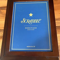 Scrabble Heritage Edition Book Storage