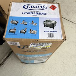 Graco Pack n Play Anywhere Dreamer Playard Marlo Fashion