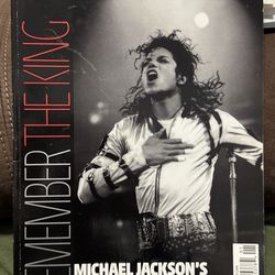 Michael Jackson Remember The King Final Tribute Magazine 2010 Collector's Issue Pre-Owned