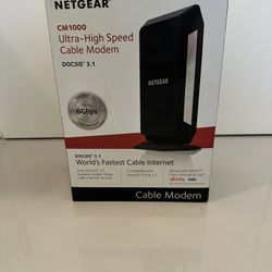 Netgear ultra high Speed Cable Modem