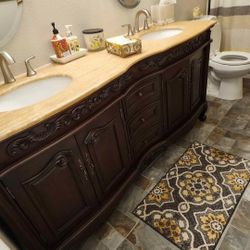 Doble Sink Bathroom Vanity 