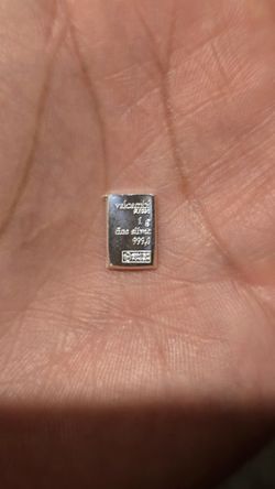 Valcambi Silver Bar