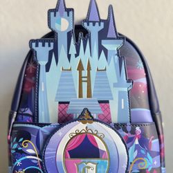 NWT Cinderella Disney Castle Loungefly