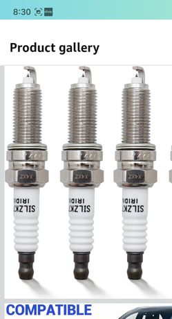 3 Spark Plugs 2010 Thru 2018 Elantra Tucson Azera SANTA FE/Kia Sorento Forte Sedona Rondo Soul Cadenza/Civic 
