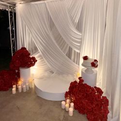 White Draping 