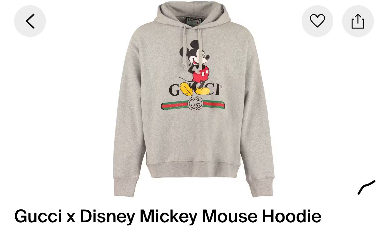 Gucci Sweater Mickey Mouse