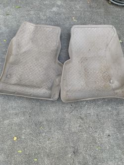 Jeep TJ Molded Front Mats 