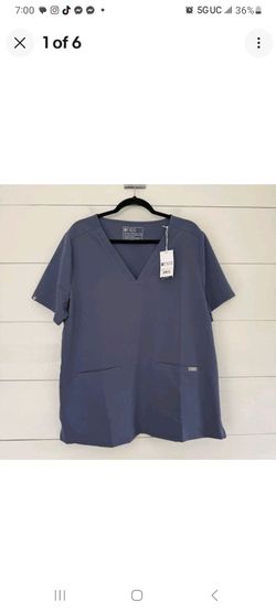 Figs Women’s XXL Casma Scrub Top Uniform Nurse Scrubs New NWT
