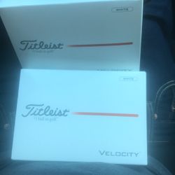 Brand New Titleist Velocity Golf Balls 