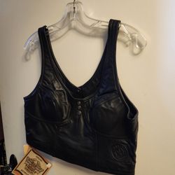 New Woman's Harley Davidson Leather Bustier