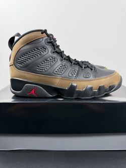 Air Jordan 9 “Olive” (2024) Size 9M (Lightly Worn)
