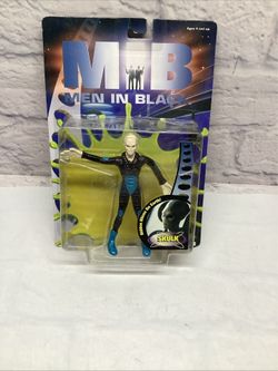 Men In Black Hidden Aliens Skulk Bendable Action Figure Vintage 1997 Galoob