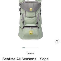 Lille SeatMe All Seasons Carrier Sage Green
