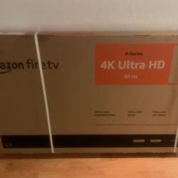 BRAND NEW 50” TV 4k FIRE TV 