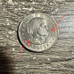 1979 Susan B Anthony Liberty P (Frank Gasparo) SILVER DOLLAR U.S. Coin RARE!