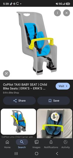 CoPilot Taxi Child Bike Seat
