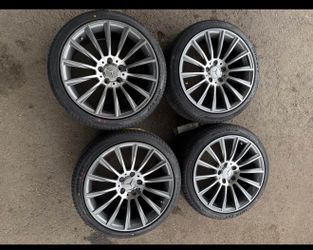NEW 18x8 18x9.5 Mercedes Benz Wheels & Tires Fits CLA C300 C350 E300 E350