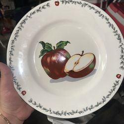Todays Home Green Leaf And Apple