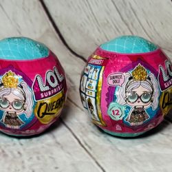LOL Surprise Queens Dolls with 9 Surprises Including Doll, Fashions “4 Pack”