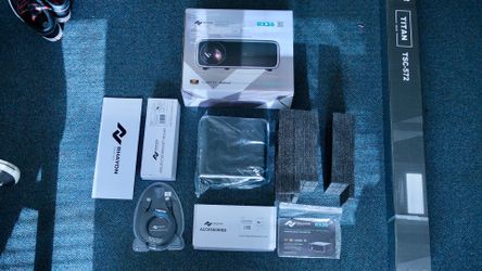 Rhayon RX30 Smart Projector + Titan Projector Screen – Complete Setup