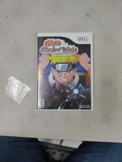 Naruto Clash Of Ninja Nintendo Wii Game