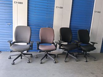 Steelcase Leap V2 Ergonomic Office Chairs with Armrests