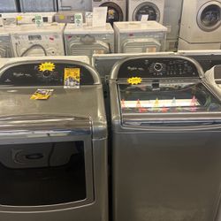 Whirlpool Cabrio Platinum Washer And Dryer Set