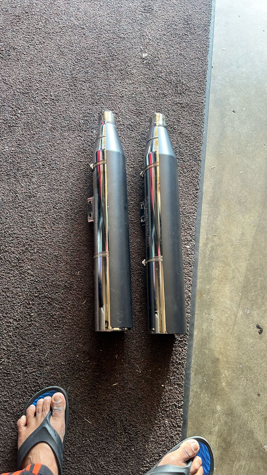 2023 Harley Davidson Street Bob Stock OEM Exhaust