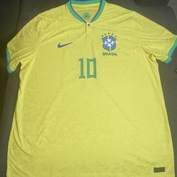 Neymar Jr Brazil Jersey Nike 2022