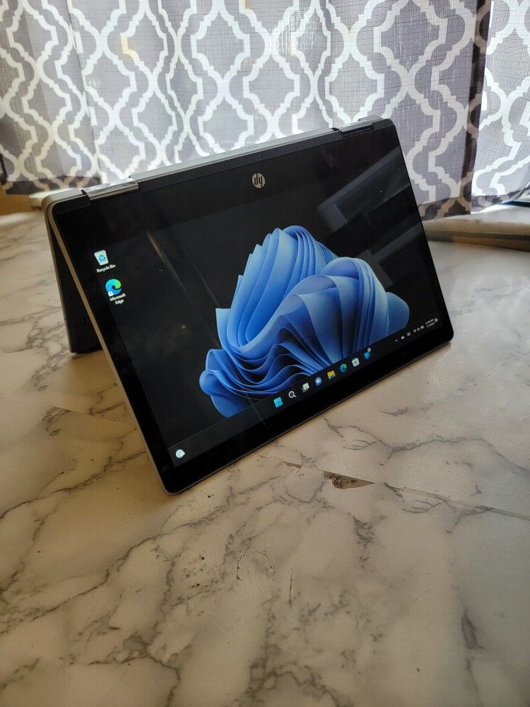 HP X360 Pavilion Touchscreen Laptop 11" Quad 😀 Core 128GB M.2 SSD + 512GB SD