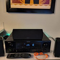 Denon AVR-787 ,Pro Cinema DT Speakers $120obo