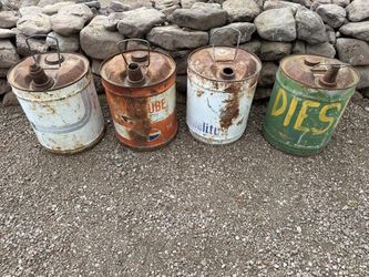 Vintage Gas Cans