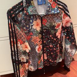   Classic Adidas Jacket - Women’s Small