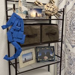 Need gone 10/12, Over the Toilet Storage + Shower Curtain + Coastal theme Bathroom Decor & Frames