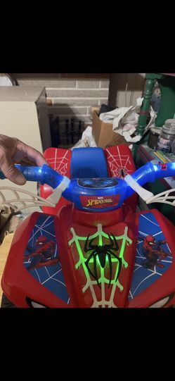 Spider-Man Battery Four Wheeler!