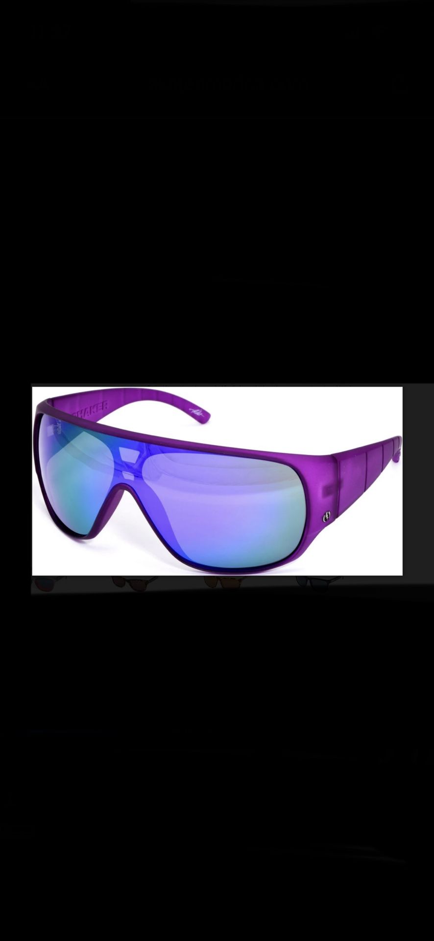 Electric Visual Shaker Mens Sunglasses - Purple