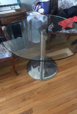 Glass table