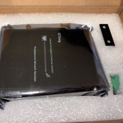 8-Port Industrial Gigabit Switch with 2 Gigabit SFP Uplinks,Din-Rail Ethernet Network Switch 20Gbps Switching Capacity 12-48 V DC Power Input for Refi