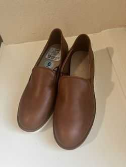 Brown Aldo Slip-On Shoes — New, Size 6