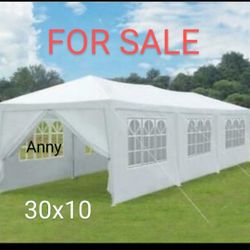10x 30 wedding party tent outdoor canopy  white Carpa   FOR SALE