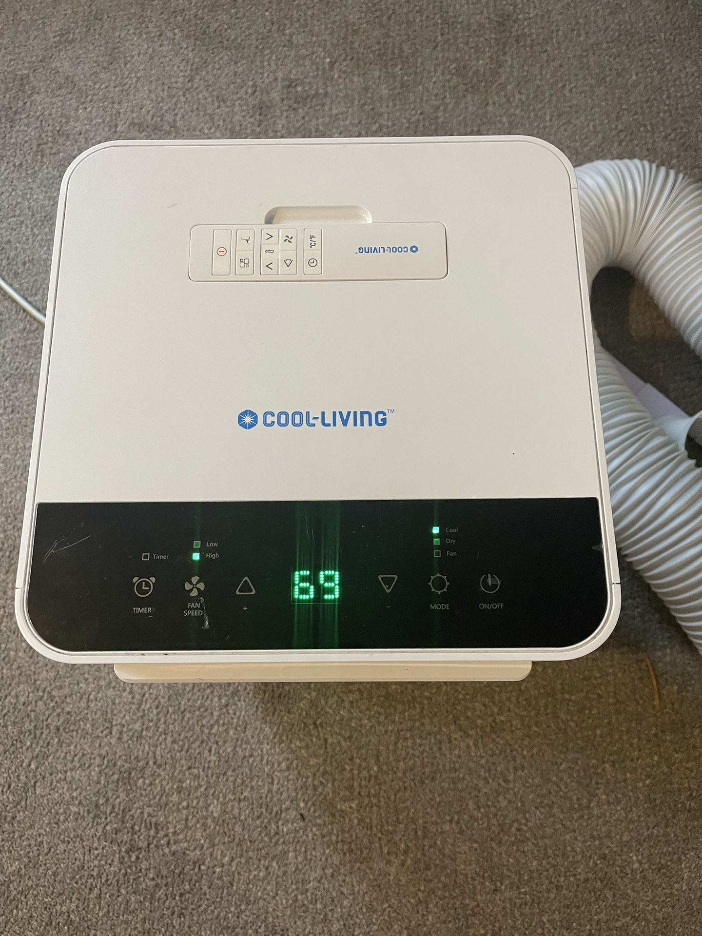 Portable A/C- Less Then A Year Old 