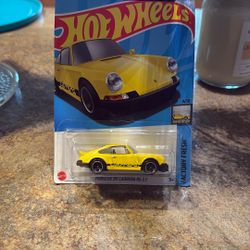 Hot Wheels Porsche 911 Carrera RS 2.7 Factory Fresh #4/10 Diecast 1:64 Scale