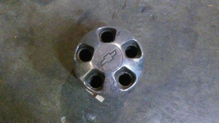 4 Chevy center caps