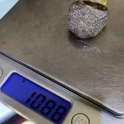 Real Gold Diamond Ring 