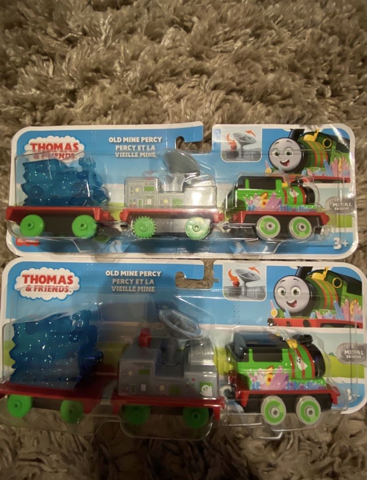 Lot of (2) Thomas & Friends old mine Percy