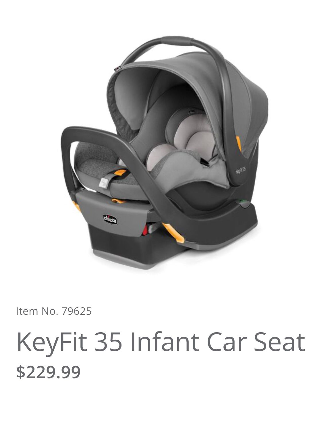 Chicco KeyFit 35 Infant Car Seat