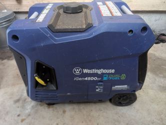 Westinghouse iGen4500DF inverter generator