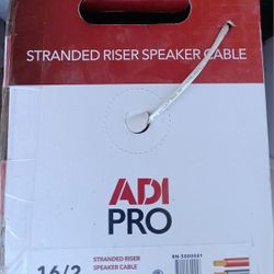 16/2 Standard Riser Speaker Cable 500'