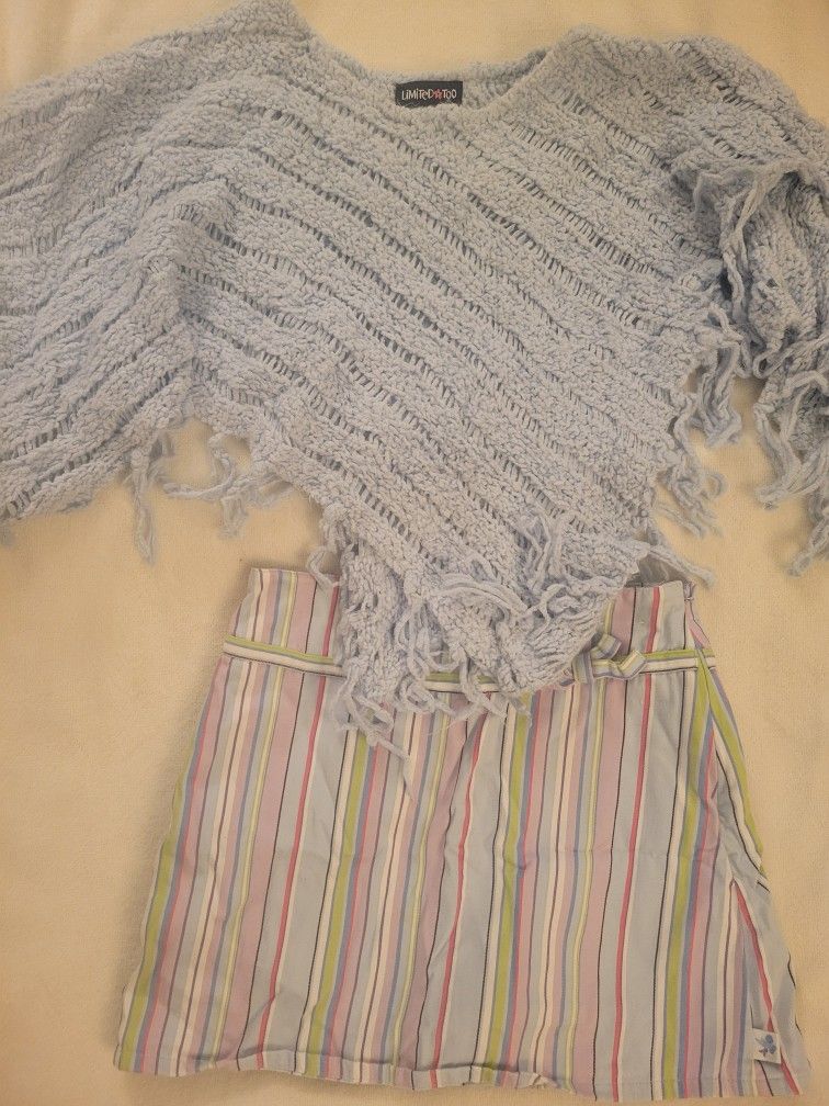 Gymboree Skort And Poncho